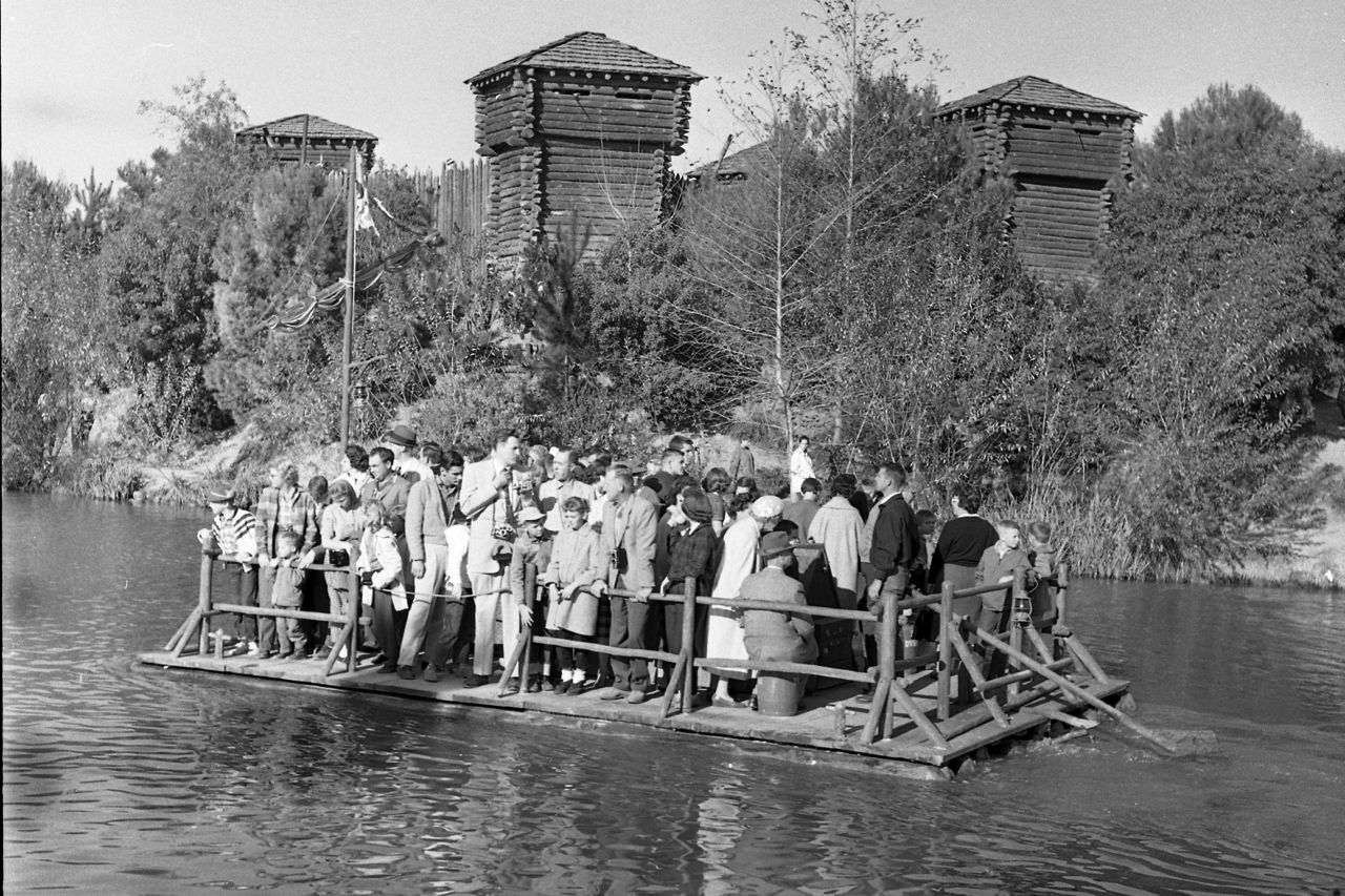Tom Sawyer Island Rafts