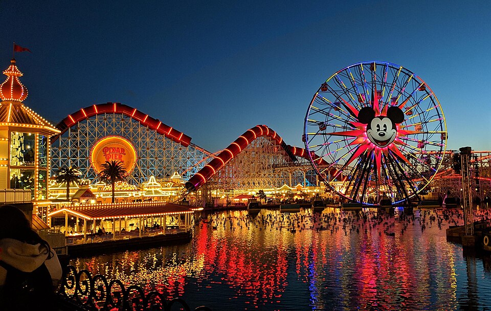 Games of Pixar Pier