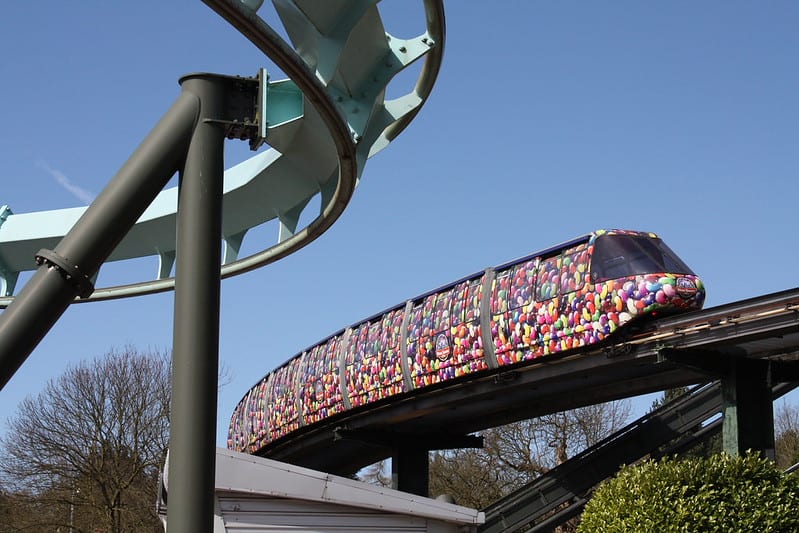 Monorail to Hotels & Car Parks