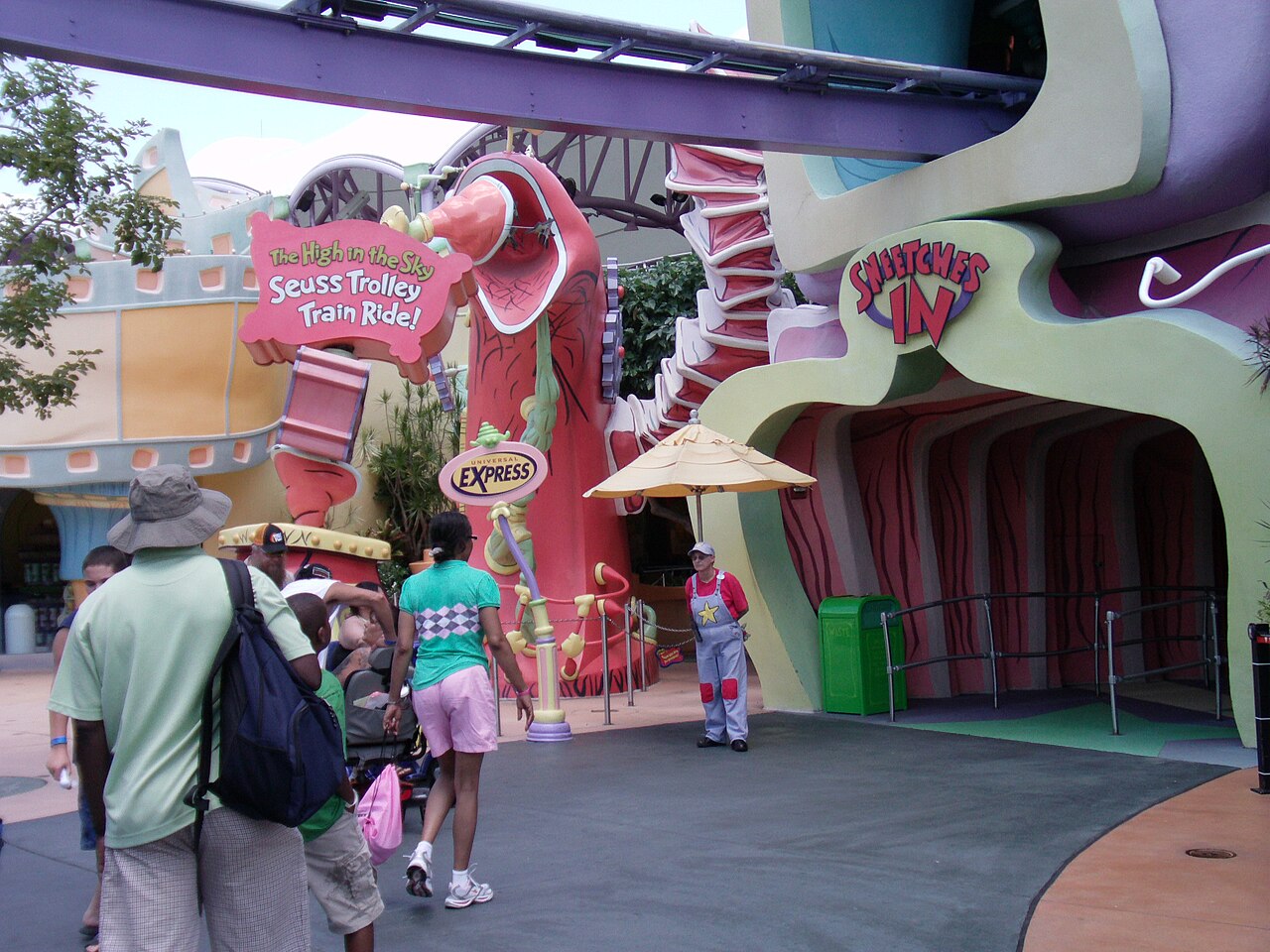 The High in the Sky Seuss Trolley Train Ride!™