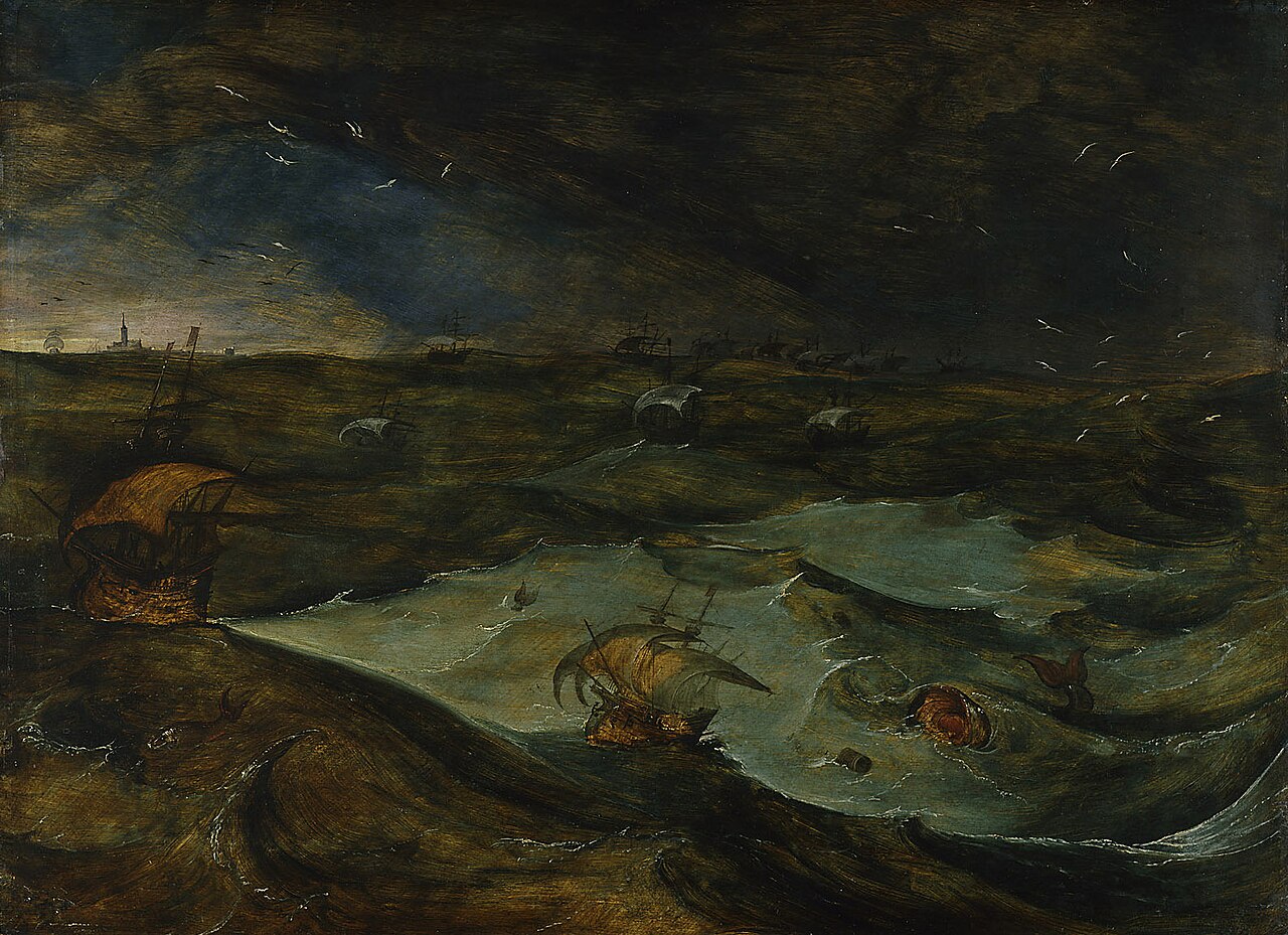 Storm At Sea