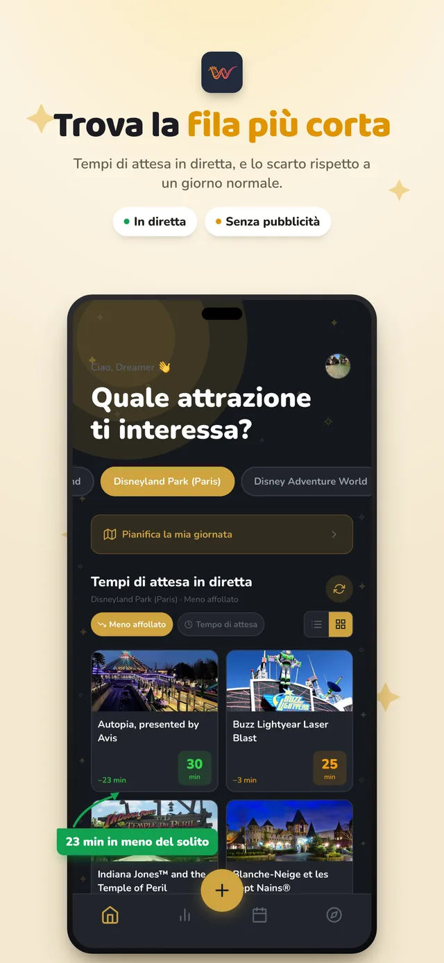 La schermata iniziale di WikiCoaster